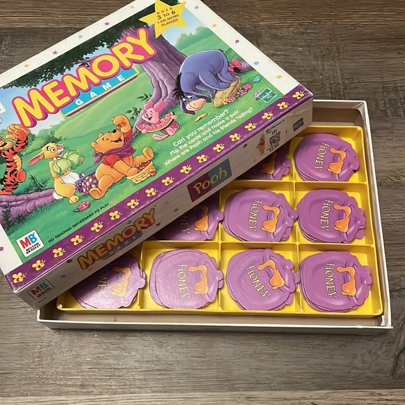 🎉 Host pick! Vintage Winnie the Pooh Memory Game – Classic Children’s Fun - Picture 2 of 4